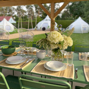 Ausstattung Glamping Nuthetal